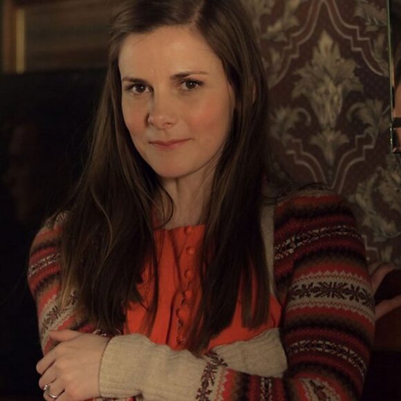 H&M L.O.G.G. Striped Fairisle Cardigan ASO Molly Hooper Sherlock - Picture 8 of 8